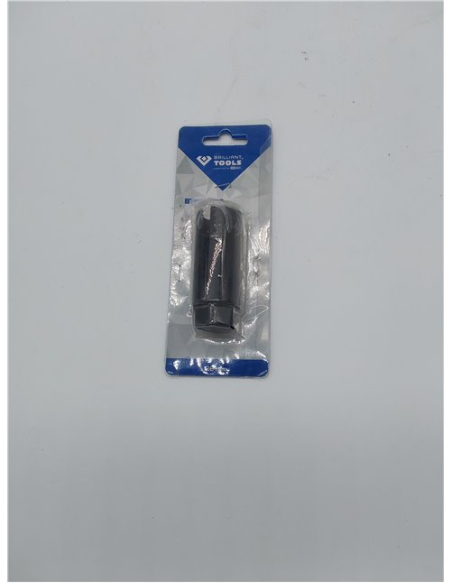 BRILLIANT TOOLS BT606002 Llave de vaso para sondas lambda, larga [Powered by KS TOOLS] - 22 mm       