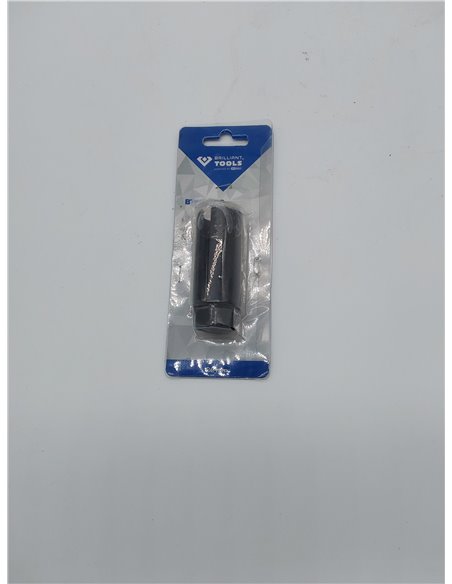 BRILLIANT TOOLS BT606002 Llave de vaso para sondas lambda, larga [Powered by KS TOOLS] - 22 mm       