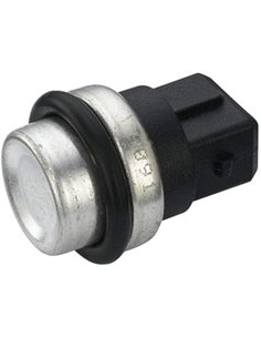 HELLA 6PT 009 107-241 Sensor, temperatura del refrigerante - 12V - 2polos - enchufado - con junta - con circlip       