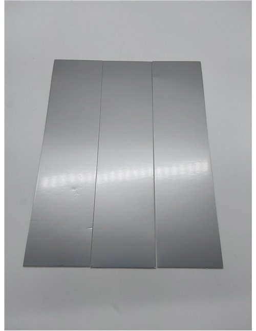 ANTRACITA cenefa adhesiva 10cm ancho, Pack 3 unidades 10x40cm, Cenefa adhesiva para pared. Cenefa Cocina y Baño.       