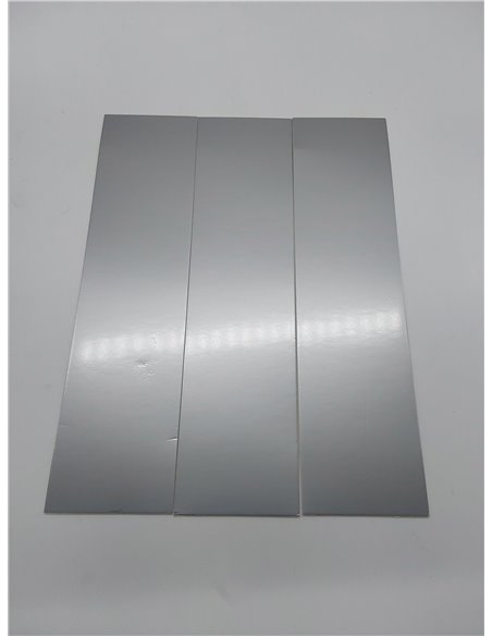 ANTRACITA cenefa adhesiva 10cm ancho, Pack 3 unidades 10x40cm, Cenefa adhesiva para pared. Cenefa Cocina y Baño.       
