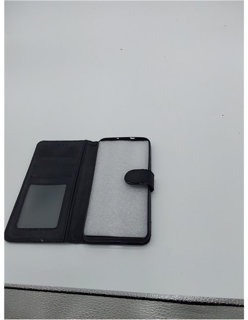 COPHONE® Funda de Cuero Negro Huawei Huawei Nova 5T. Funda Protectora Funda Monedero Negro Huawei Nova 5T. Carcasa Magnético Nov