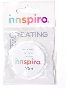 Hilo nailon transparente 0,25mm. 10m.       