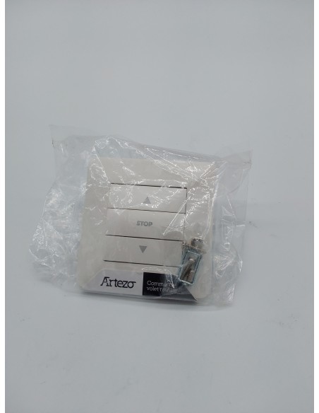 Interruptor para persiana automática AGE02B, Color blanco, 2300W - 230V