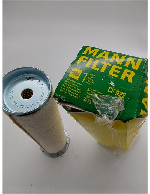 MANN-FILTERCF 922 Filtro de aire secundario – Para maquinaria industrial, agrícola y de construcción       