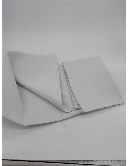 Baker Ross AX569 Manta De Nieve Falsa - 2.4 m x 90 cm, Nieve Artificial Para Exhibiciones Navideñas, Alfombras De Nieve, Faldas 