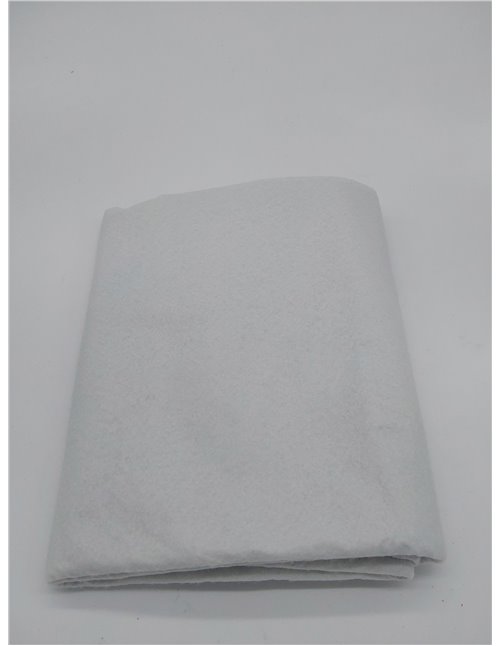 Baker Ross AX569 Manta De Nieve Falsa - 2.4 m x 90 cm, Nieve Artificial Para Exhibiciones Navideñas, Alfombras De Nieve, Faldas 