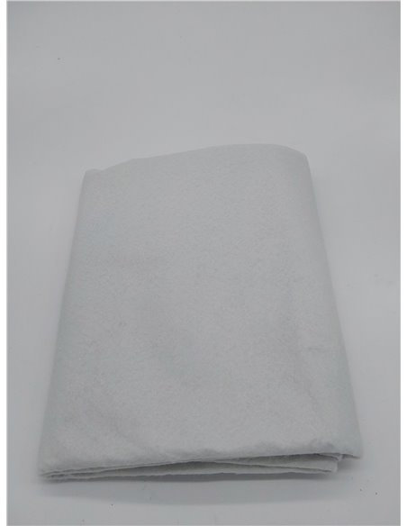 Baker Ross AX569 Manta De Nieve Falsa - 2.4 m x 90 cm, Nieve Artificial Para Exhibiciones Navideñas, Alfombras De Nieve, Faldas 