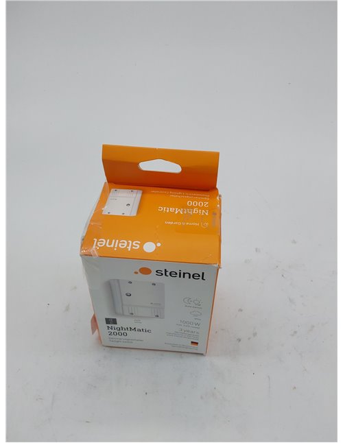 Steinel 550417 Nightmatic 2000 Interruptor Crepuscular Blanco       