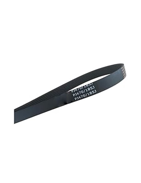 HUYANJUN Cinturón de Motor, Correa alternadora, Correa de transmisión, cinturón de Cinta de Correr, PJ470 / 185J       