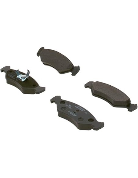 Bosch BP789 - Pastillas de Freno para Coche Eje Delantero - Calidad Bosch - Reducción de Ruido y Polvo - Certificación ECE-R90 -