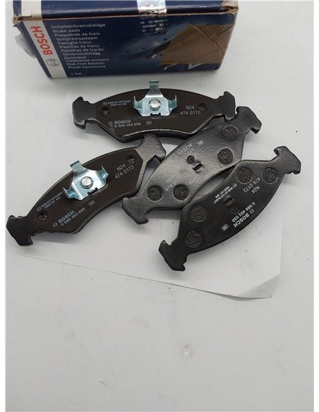 Bosch BP789 - Pastillas de Freno para Coche Eje Delantero - Calidad Bosch - Reducción de Ruido y Polvo - Certificación ECE-R90 -