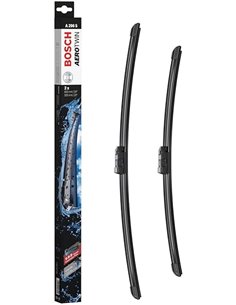 Escobilla limpiaparabrisas Bosch Aerotwin A296S, Longitud: 600mm/500mm – 1 juego para el parabrisas (frontal)       